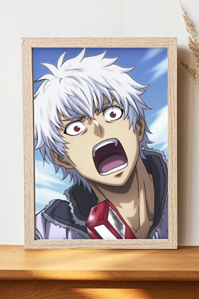 Luna Marissa Αφίσα Makin Gintoki - Αφίσα τοίχου από γυαλιστερό χαρτί χωρίς πλ...