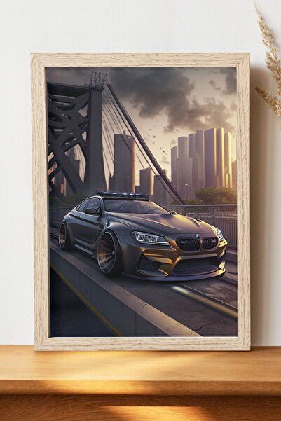Luna Marissa Αφίσα BMW - Αφίσα αυτοκινήτου από γυαλιστερό χαρτί χωρίς πλαίσιο