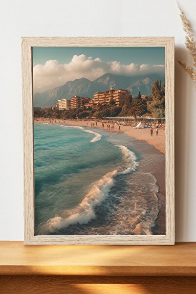 Luna Marissa Αφίσα Ανταλύας - Αφίσα τοίχου από γυαλιστερό χαρτί χωρίς πλαίσιο