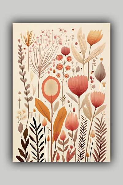 Luna Marissa Αφίσα Bohemian Flowers Αφίσα τοίχου χωρίς πλαίσιο