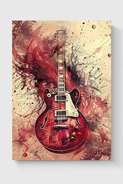 Luna Marissa Καλλιτεχνική αφίσα κιθάρας χωρίς πλαίσιο τοίχου