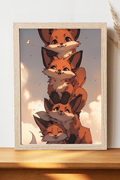 Luna Marissa Αφίσα Fox - Αφίσα τοίχου από γυαλιστερό χαρτί χωρίς πλαίσιο