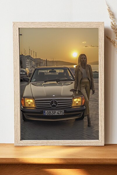 Luna Marissa Αφίσα Mercedes Benz - Αφίσα αυτοκινήτου από γυαλιστερό χαρτί χωρ...