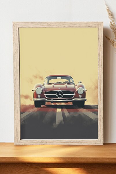 Luna Marissa Κλασική αφίσα Mercedes - Αφίσα αυτοκινήτου από γυαλιστερό χαρτί ...