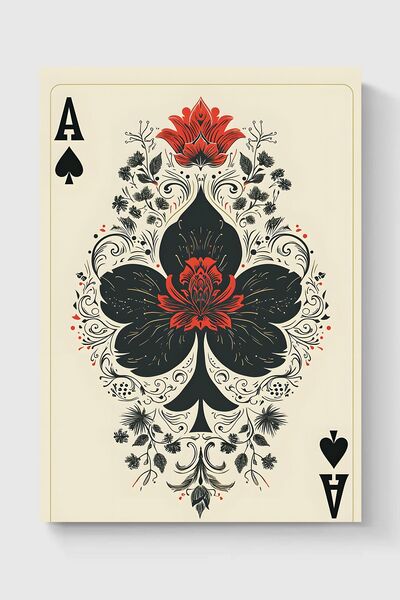 Luna Marissa Διακοσμητική αφίσα με τράπουλα χωρίς πλαίσιο