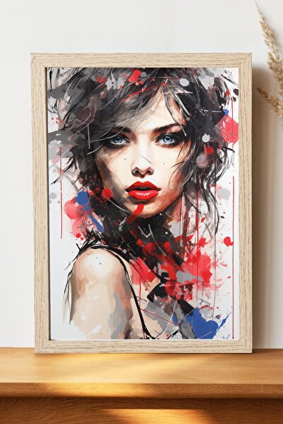 Luna Marissa Εικονογράφηση Γυναικεία αφίσα - Αφίσα τοίχου από γυαλιστερό χαρτ...