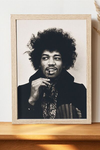 Luna Marissa Αφίσα Jimi Hendrix - Αφίσα μουσικής από χοντρό χαρτί χωρίς πλαίσιο