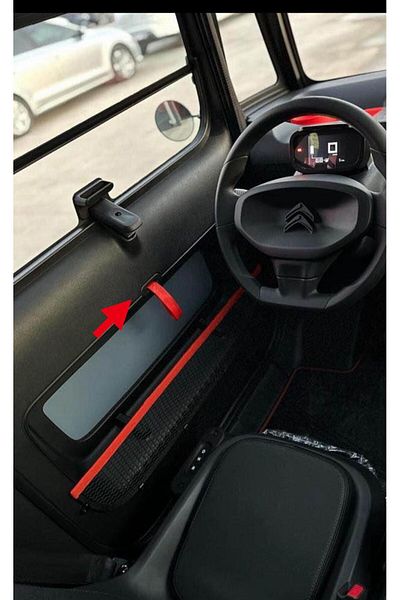 3D Orange Citroen Ami Tow Rope Cover