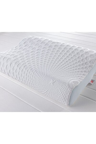 İşbir Yatak Viscogold Air Xl - Boyun Destekli Ortopedik Yastık Çift Boyun Destekli Visco Yastık