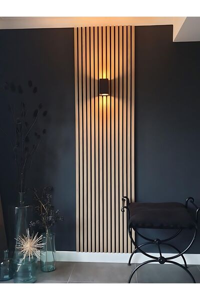 bigpapel Dekoratif Meşe Rengi Panel 12 Adet 240 cm