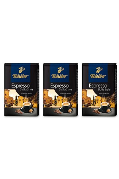 Tchibo Espresso Sicilia Style Çekirdek Kahve Avantajlı Paket 500g x 3 Adet