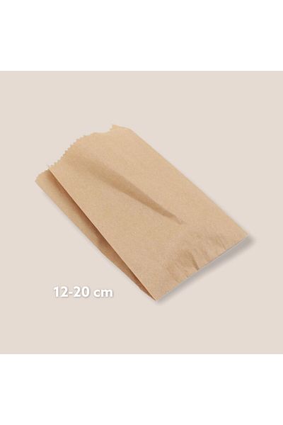 Protec Matbaa Paper Bag Kraft 12-20 Cm 100 Pieces