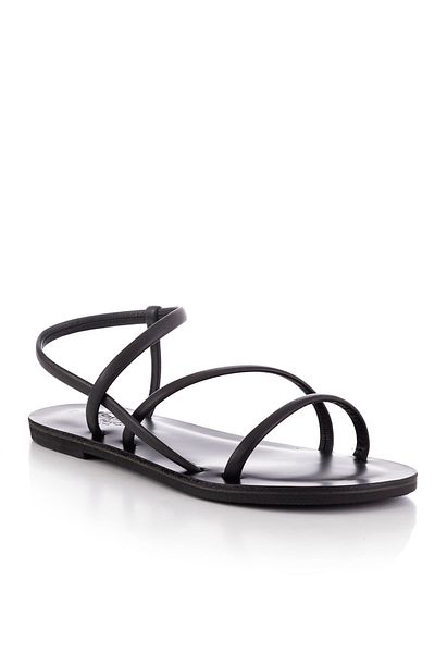 DaphneSandals Sandale negre pentru femei din piele naturală - lucrate manual 2018