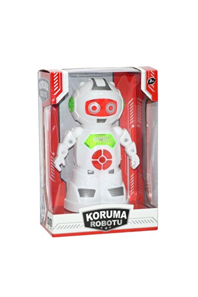 Genel Markalar Işıklı Ve Sesli Koruma Robotu - Yeşil