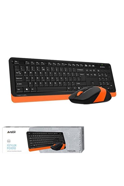 A4 Tech AP49 Fg1010 Q Kablosuz Turuncu Multimedya Klavye/mouse Set
