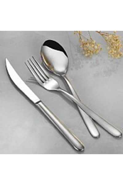 Kütahya Porselen Kutahya Venus Plain Fork Spoon Knife Set 72 Pieces