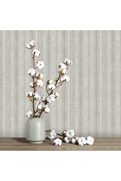 Adawall Octagon 1208-2 Çizgili Kabartma Desenli Duvar Kağıdı 10 M²