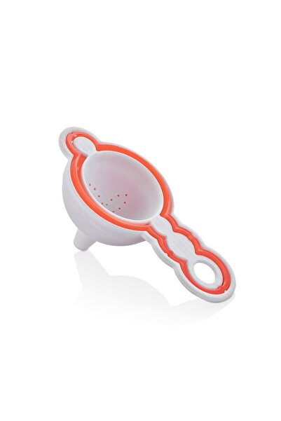 FırsatVar طقم قمع صغير مكون من قطعتين - منخل فاصل لبيض البيض، صناعة الكيك