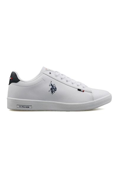 U.S. Polo Assn. Franco Sneakers Ανδρικά Λευκά Παπούτσια