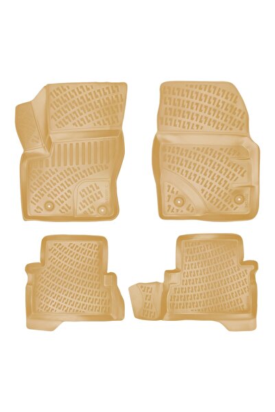 Rizline Bmw 3 Serisi G20 2019 Sonrası Havuzlu Paspas Bej (HEDİYELİ)