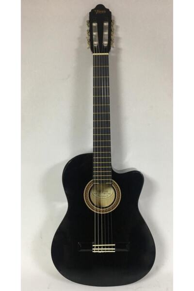 VALENCIA Vc104tcvtbk Elektro Klasik Gitar Sap Çelikli 4/4 Siyah