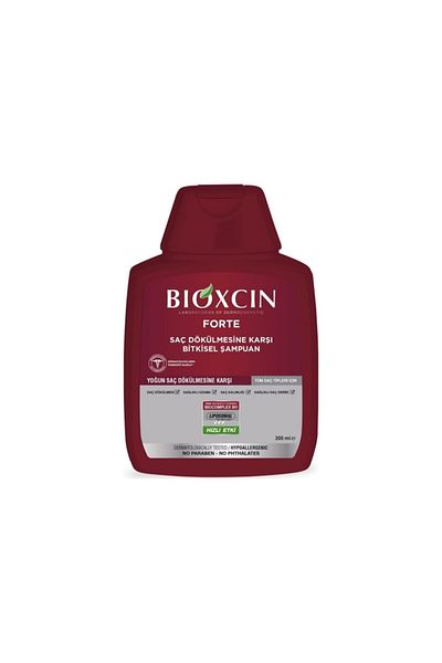 Bioxcin Forte-300 Ml Non-Boxed Anti-Shedding Shampoo for All Hair