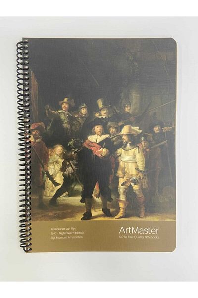Gıpta Artmaster Striped Night Watch Notebook