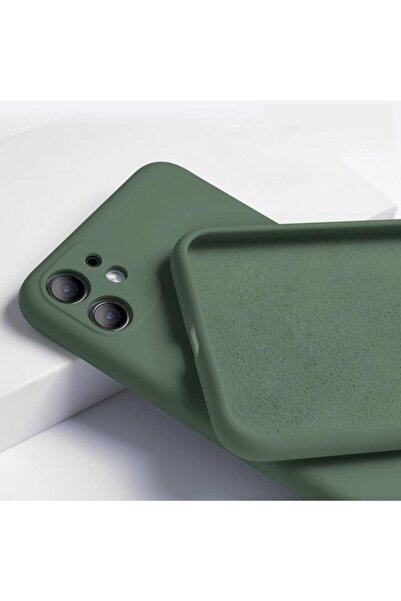 izzytech حافظة سيليكون مخملية لهاتف آيفون 11 مقاس 6.1 بوصة مع حماية لكاميرا ث...