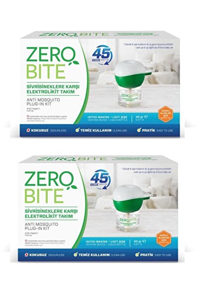 Zero Bite Elektrolikit Makine+yedek 45 Gece X 2 Adet