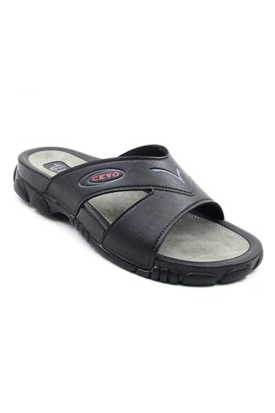 Ceyo 3200-1 Papuci ortopedici negri pentru bărbați
