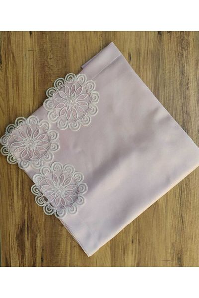 Çeyiz Bahçesi Hale Powder French Laced Engagement Promise Dowry Bundle