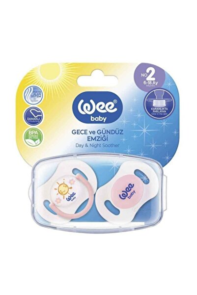 Wee Baby 2'li Gece/gündüz Emziği No:2 153 Turkuaz