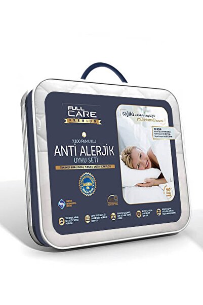 FullCare Anti Alerjik Yatak Yastık Yorgan Kılıfı Tek Kişilik (90X190)