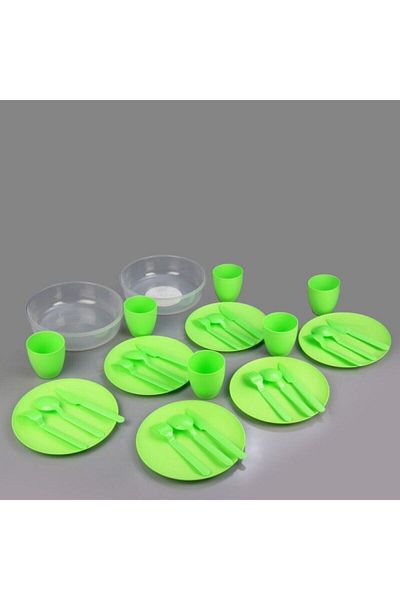 Gondol 6-Person Picnic Set 31 Pieces Purple G-159