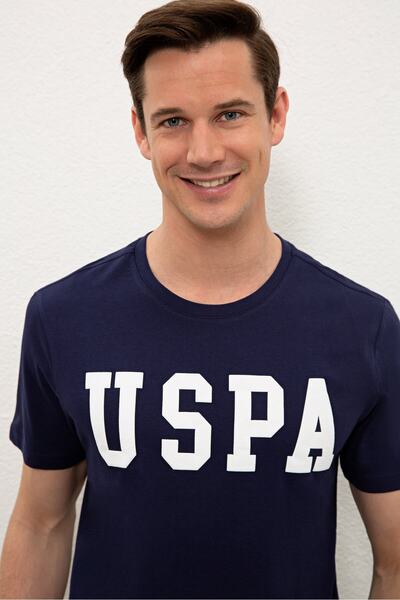 U.S. Polo Assn. Férfi sötétkék póló