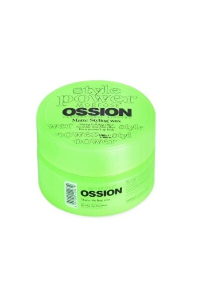 Morfose Ossion Matte Saç Şekillendirici Wax 100ml