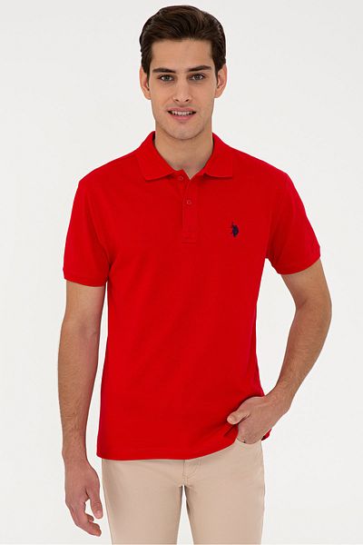 U.S. Polo Assn. Red Men's T-Shirt
