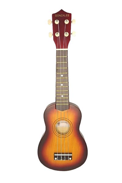 gonzales Xu21-sb Sunburst Color Soprano Ukulele