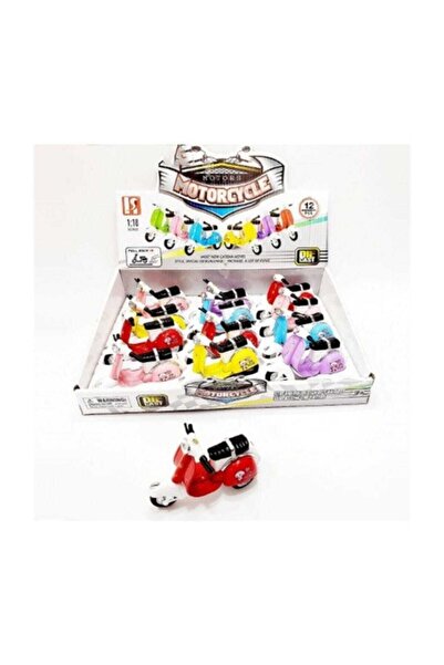 Toystop Çek Bırak Küçük Vespa / Motor