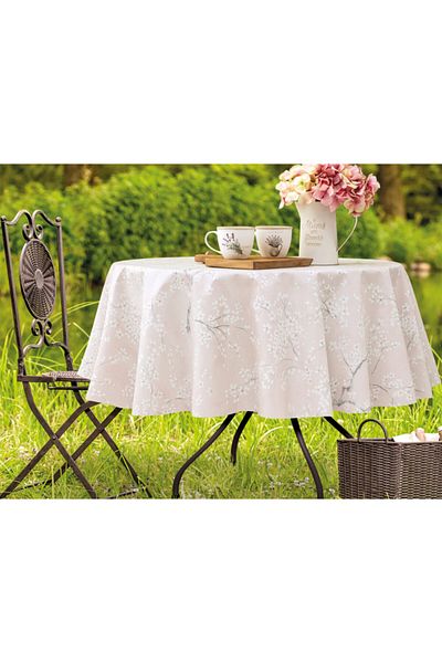 Madame Coco Exorde Tablecloth - Powder - 140 Cm