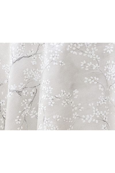 Madame Coco Exorde Pvc Tablecloth - Gray - 140 cm