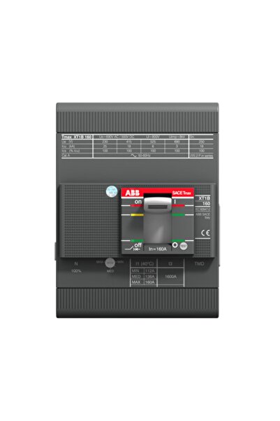 1sda067428r1 - Xt1n 160, Tmd, In=160a, Inn=100%, 4p