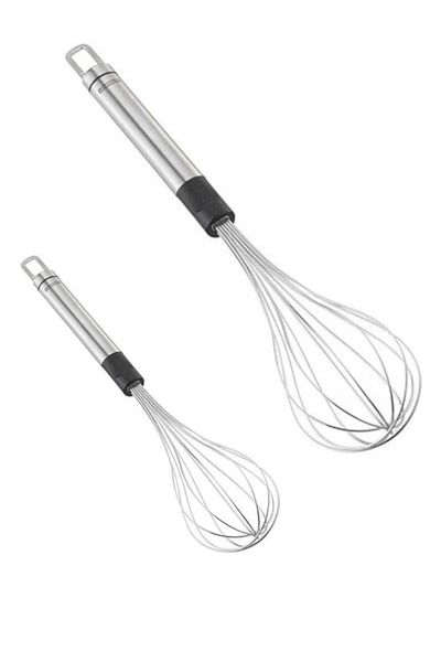 Leifheit Proline Stainless Steel 2-Piece Beater Mixing Set Set 21cm And 31cm