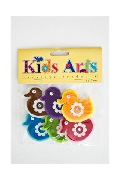 Dolphin Kids Arts Keçe Sticker Ördek Fd133