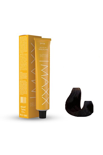 Genel Markalar Maxx Deluxe Tüp Boya 6.11 Yoğun Küllü Koyu Kumral 60 ml