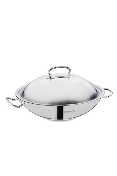 KORKMAZ Proline 36x9 cm Wok Tencere A2798