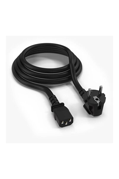 WOZLO C13 Power Kablo Iec 320 C13 1.8m Bakır Elektrik Kablosu 3*1.5mm²