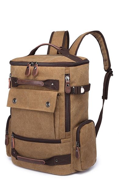 CACTİVE Ctvyb1258-0007 Σακίδιο πλάτης Unisex ανοιχτό καφέ