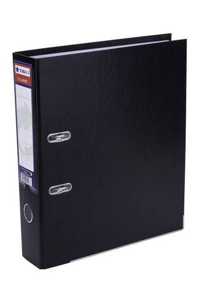 Tigra Plastic Folder Large Black