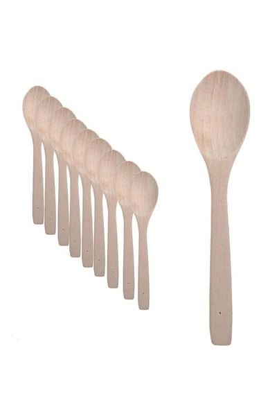 Doğuş Mutfak Wooden Spoon 27 Cm Wooden Spoon 12 Pieces
